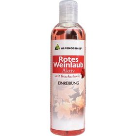 Alpencosmed Rotes Weinlaub Aktiv Einreibung, 250 ML – PZN 876152 из Германии