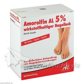 Amorolfin AL 5 % wirkstoffhaltiger Nagellack, 5 ML – PZN 9091234 из Германии