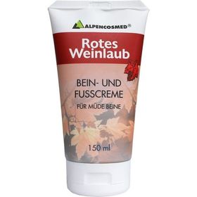 ALPENCOSMED Rotes Weinlaub Bein- und Fußcreme, 150 ML – PZN 9493530 из Германии