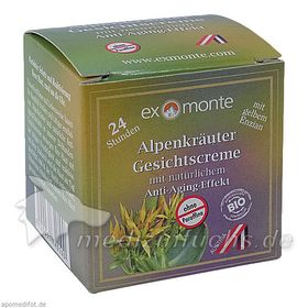 Alpenkräuter Gesichtscreme exmonte ohne Paraffine, 50 ML – PZN 9947327 из Германии