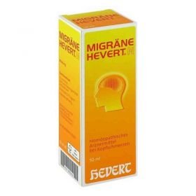 Migräne Hevert N Tropfen (50 ml) – PZN 536025 из Германии