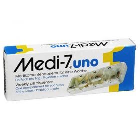 Medi 7 Uno Medikamenten Dosierer für 7 Tage (1 stk) – PZN 871456 из Германии