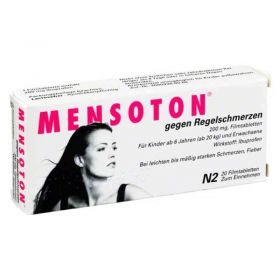 MENSOTON gegen Regelschmerzen (20 stk) – PZN 1059248 из Германии