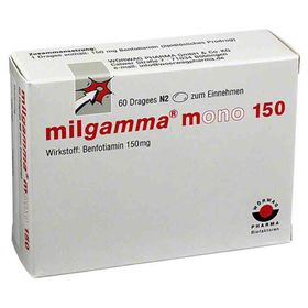 Milgamma mono 150 überzogene Tabletten (60 stk) – PZN 1221938 из Германии