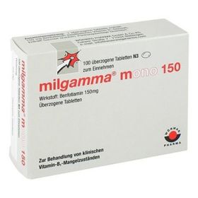 Milgamma mono 150 überzogene Tabletten (100 stk) – PZN 1221944 из Германии