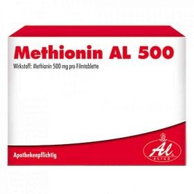 Methionin Al 500 Filmtabletten (100 stk) – PZN 1300750 из Германии