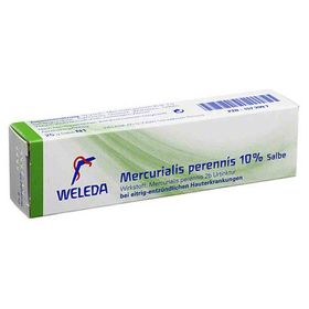 Mercurialis Perennis 10% Salbe (25 g) – PZN 1572997 из Германии