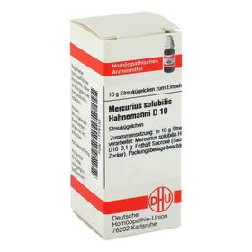 Mercurius Solub. D 10 Globuli Hahnemann  (10 g) – PZN 1779132 из Германии