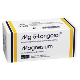 Mg 5 Longoral Kautabletten (100 stk) – PZN 2494928 из Германии