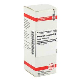Mercurius Cyanatus D 6 Dilution (20 ml) – PZN 2618000 из Германии