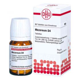 Mezereum D 4 Tabletten (80 stk) – PZN 2633896 из Германии