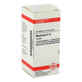 Mezereum D 12 Tabletten (80 stk) – PZN 2633927 из Германии