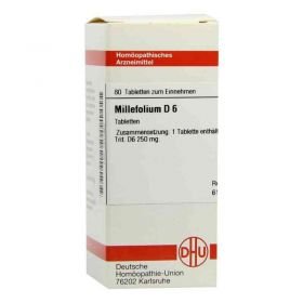 Millefolium D 6 Tabletten (80 stk) – PZN 2633962 из Германии