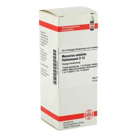 Mercurius Solub. D 12 Dilution Hahnemann  (50 ml) – PZN 2810447 из Германии
