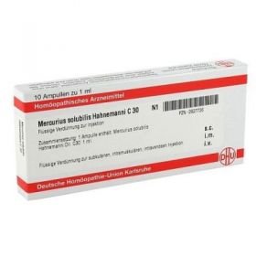 Mercurius Solub. C 30 Ampullen Hahnemann  (10X1 ml) – PZN 2827726 из Германии