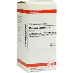 Mercurius Bijodat. D 6 Tabletten (200 stk) – PZN 2927244 из Германии