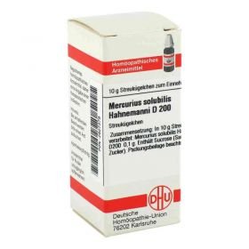 Mercurius Solub. D 200 Globuli Hahnemann  (10 g) – PZN 2927379 из Германии