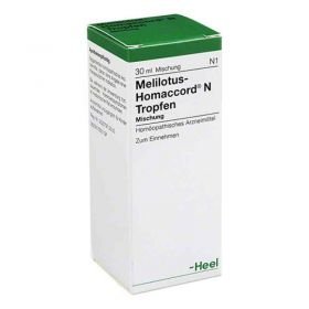 Melilotus Homaccord N Tropfen (30 ml) – PZN 3219101 из Германии