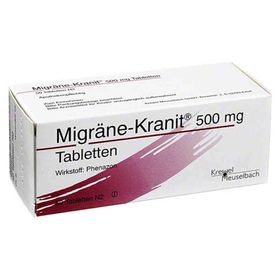 Migräne-Kranit 500mg (50 stk) – PZN 3438027 из Германии