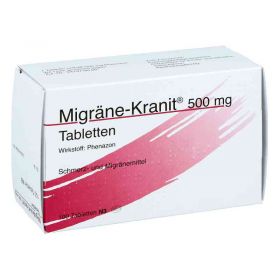Migräne-Kranit 500mg (100 stk) – PZN 3438056 из Германии