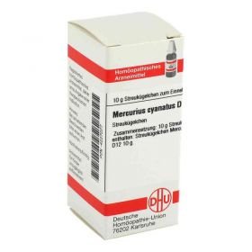 Mercurius Cyanatus D 12 Globuli (10 g) – PZN 4227077 из Германии