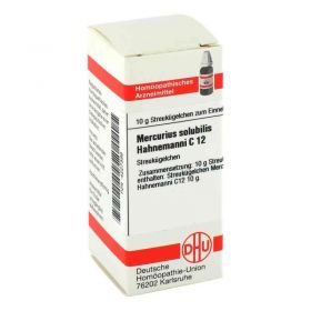 Mercurius Solub. C 12 Globuli Hahnemann  (10 g) – PZN 4227396 из Германии