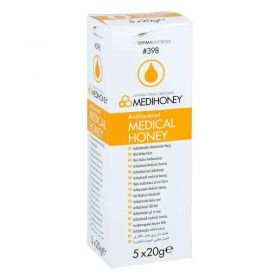 Medihoney Antibakterieller Medizinischer Honig (5X20 g) – PZN 5017086 из Германии