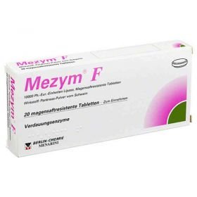 Mezym F Filmtabletten (20 stk) – PZN 6190415 из Германии