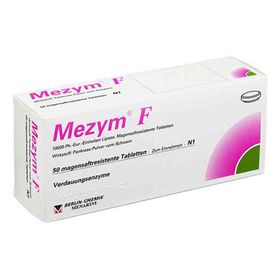 Mezym F Filmtabletten (50 stk) – PZN 6190421 из Германии