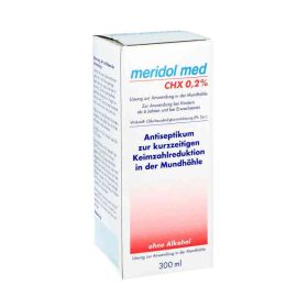 Meridol med CHX 0,2% Lösung zur Anwendung in der Mundhöhle (300 ml) – PZN 6846525 из Германии