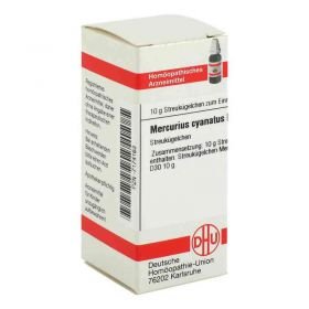 Mercurius Cyanatus D 30 Globuli (10 g) – PZN 7174163 из Германии