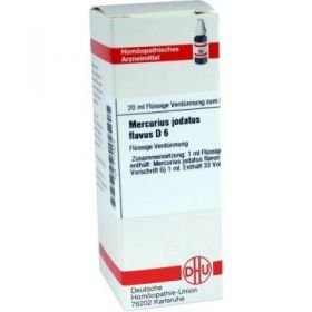Mercurius Jodat. Flavus D 6 Dilution (20 ml)  – PZN 7174275 из Германии