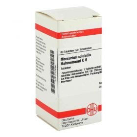 Mercurius Solub. C 6 Tabletten Hahnemann  (80 stk) – PZN 7174387 из Германии