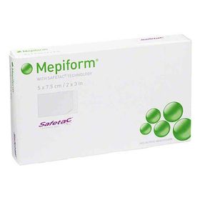 Mepiform 5x7,5 cm Verband (5 stk) – PZN 8655574 из Германии