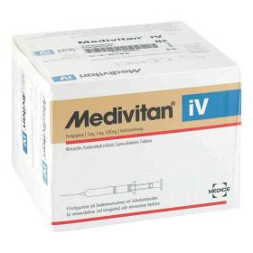 Medivitan iV Injektionslösung in Zweikammerspritze (8 stk) – PZN 10192816 из Германии