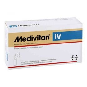 Medivitan iV Injektionslösung in Ampullen -paare (8 stk) – PZN 10192822 из Германии