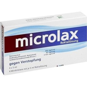 Microlax, 4X5 ML – PZN 10224108 из Германии