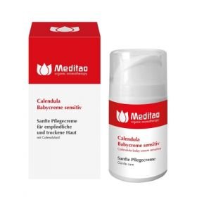 Meditao Calendula Babycreme sensitiv, 50 ML – PZN 10557206 из Германии