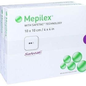 MEPILEX 10x10 cm Schaumverband, 10 ST – PZN 11511672 из Германии