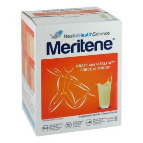 Meritene Kraft und Vitalität Vanille Pulver (15X30 g) – PZN 11851445 из Германии