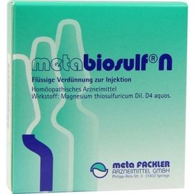 METABIOSULF N INJEKTIONSLÖSUNG, 5X2 ML – PZN 1557621 из Германии