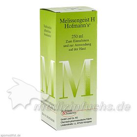 Melissengeist H Hofmann's, 250 ML – PZN 1822454 из Германии