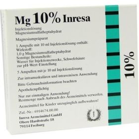 Mg 10% Inresa, 5X10 ML – PZN 2142218 из Германии