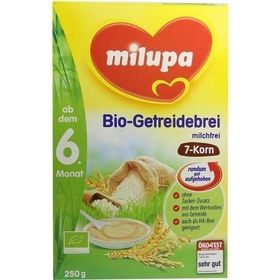 Milupa BioGetreidebrei 7-Korn 6. Monat, 250 G – PZN 2166911 из Германии
