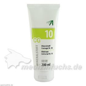 Mineralstoff Cremegel Nr.10, 200 ML – PZN 2733563 из Германии