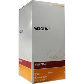 MELOLIN 10X10 WUNDAUFLAGE STERIL, 100 ST – PZN 2782343 из Германии
