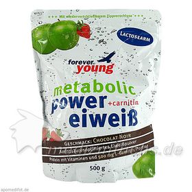 metabolic POWER EIWEIß Schoko NOIR, 500 G – PZN 291606 из Германии