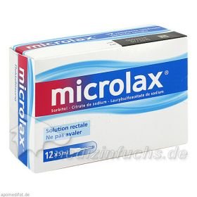 Microlax Klistiere, 12X5 ML – PZN 3023987 из Германии