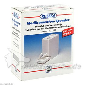 Medikamenten-Spender mit 7 Tagesschachteln, 1 ST – PZN 3096609 из Германии