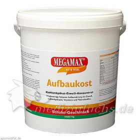 MEGAMAX Aufbaukost Schoko, 7 KG  – PZN 3246434 из Германии